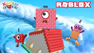 Numberblocks Natural Disaster Survival - PART 2 | Roblox