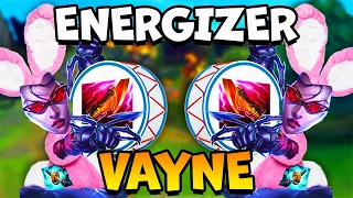 ENERGIZER VAYNE - The Damage just keeps going and going... - Season 14 HIDDEN OP Vayne build!