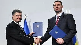 Пётр Порошенко избран кандидатом в президенты от партии Виталия Кличко