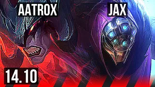 AATROX vs JAX (TOP) | 70% winrate, Dominating | BR Master | 14.10