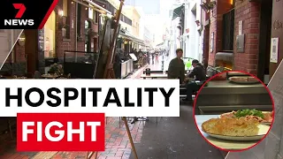 A worrying number of restaurants say they are at risk of going under | 7 News Australia