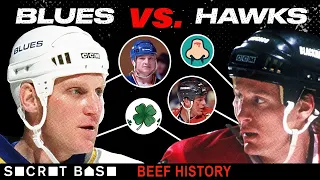 The Blues-Hawks beef was super violent even before the St. Patrick’s Day Massacre