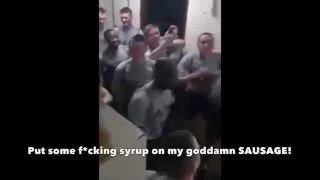 Sausage Movement: US ARMY SOLDIERS Freestyle Sausage Rap [LYRICS] [CAPTIONS]