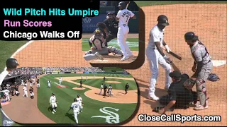 Chicago Walks Off After Wild Pitch Hits Umpire - Review of Bonus Runner & Umpire Interference Rules