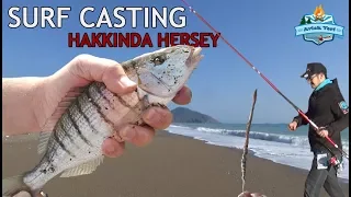 Kıyıdan Surf Casting ile Nasıl Balık Yakalanır? Mırmır Bastı. - 23 Şubat 2018