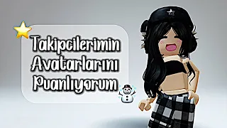 ⤿ ⭐️ ⌗ Takipçilerimin Avatarlarını Puanlıyorum!┆Roblox