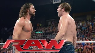 WWE Champion Dean Ambrose vs. Seth Rollins: Raw, July 18, 2016