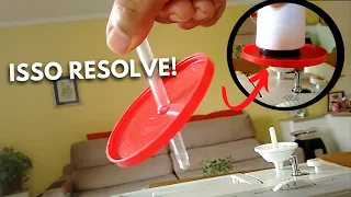 Super Prático!! Como Fazer Um Suporte de Linha para Maquina Singer Facilita em 5 Segundos