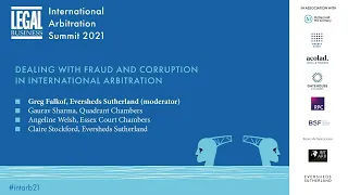 Legal Business International Arbitration Summit: Fraud and corruption in international arbitration