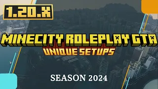 Minecity RP Setup | Minecraft Server GTA 6 | 2023 | Update December