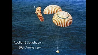 Apollo 15 - Re-Entry, Splashdown and Recovery (50th Anniversary 1971-2021)