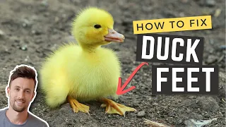 How to Fix Duck Feet | Make Walking With Your Feet Straight Easier With This Must-Do Exercise