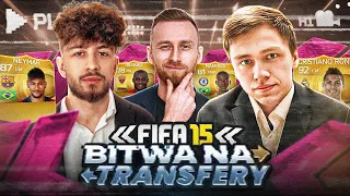 POWRÓT KRÓLA?! FIFA 15 RETRO BITWA NA TRANSFERY ALVIN VS FLASH!