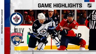 Jets @ Panthers 4/15 | NHL Highlights 2022