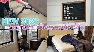 NEW 2022 EXTREME CLEAN WITH ME | CLEANING MOTIVATION | SPEED CLEAN | PRODUCTIVE DAY