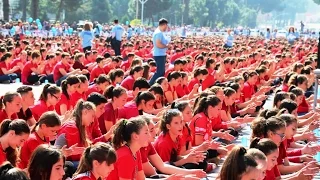 Guinness World Record 2017 CUP SONG ALBANIA