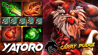 Yatoro Carry Pudge - Dota 2 Pro Gameplay [Watch & Learn]