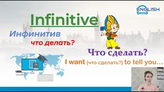 Инфинитив, начальная форма глагола (infinitive, first form of the verb) в английском языке