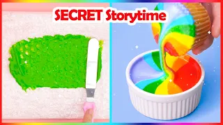 🤫 SECRET Storytime 🌈 Satisfying Rainbow Cake Decoration Recipes