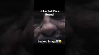 The Batman Joker face reveal