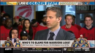 ESPN FIRST TAKE | Max Kellerman react to  Who's to blame for Warriors loss?