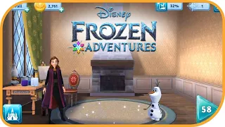 Disney Frozen Adventures - A New Match 3 Game(advisor's chamber 1)| Jam City, Inc. | Puzzle | HayDay