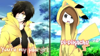 Nightcore - Pika Girl (Switching Vocals) - (Lyrics)