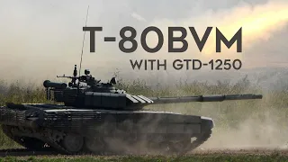 Russia's Return to the T-80BVM with GTD-1250 Engine: Reviving the Beast