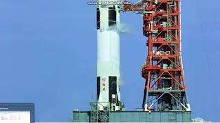 Сатурн V ,Saturn V на старте! Замечательное видео  о старте лунной ракеты! Макс Орлов