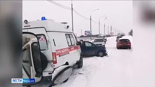 Последствия обильного снегопада до сих пор доставляют неприятности жителям Хакасии