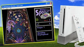 Running Windows Space Cadet Pinball on the Nintendo Wii!