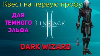 Квест на Первую Профу за Темного Эльфа Interlude x1 - Path of the Dark Wizard Lineage 2 / Lineage II