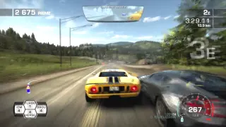 Need For Speed Hot Pursuit Gameplay Ford GT 20-11-2010