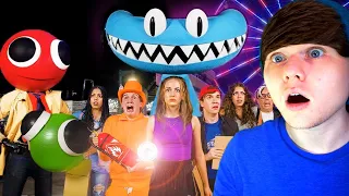 Rainbow Friends In Real Life: Chapter 2 @shilohandbros REACTION!