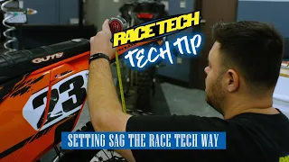 TECH TIP - Setting sag the Race Tech way