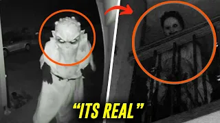 Top 10 Creepy Things Caught On SECURITY CAMERAS!