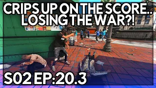Episode 20.3: Crips Up On The Score.. Losing The War?! | GTA 5 RP | Grizzley World RP