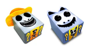 Mystery SMILE CAT & ZOOKEEPER BOX! | Zoonomaly Official Lego DIY & CRAFTS