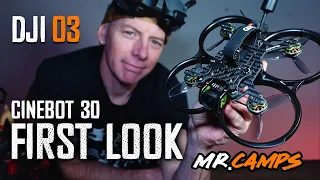 FIRST LOOK! - GEPRC Cinebot30 HD O3 4K FPV Drone Review