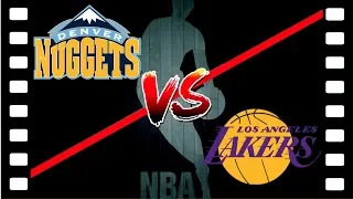 Лос-Анджелес Лейкерс - Денвер Наггетс (01/10/2018) Полный Обзор матча НБА