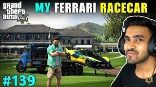 TAKING DELIVERY OF A FERRARI RACE CAR| GTA 5 GAMEPLAY  #139