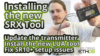 How to fix configuring the Archer Plus stabilised receivers: Installing the FrSKY SRX LUA scripts