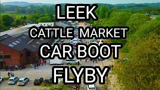 LEEK CATTLE MARKET CAR BOOT FLYBY