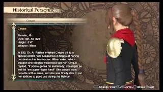 FINAL FANTASY TYPE-0 HD Cinque reference