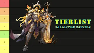 OMNIHEROES - Ranking All Heroes | Valiantors Edition