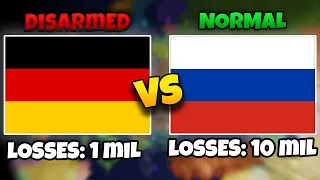 Can A DISARMED GERMANY Beat RUSSIA? | Rise of Nations Roblox