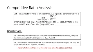 Two-stage Matching and Pricing with Applications to Ride Hailing