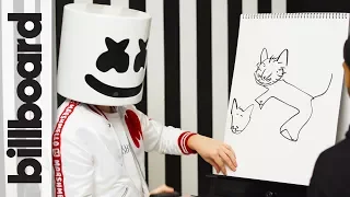 Marshmello & Moe Shalizi Play Pictionary! | Billboard