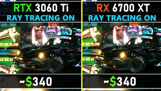 RTX 3060TI VS RX 6700XT | Ray Tracing Performance Comparison in 2023 | 7 Games Tested