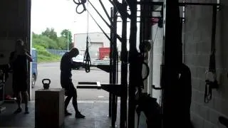 BeaverFit wall mounted rig at CrossFit Cardiff